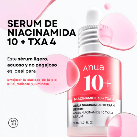 Niacinamida 10% + TXA 4% Sérum