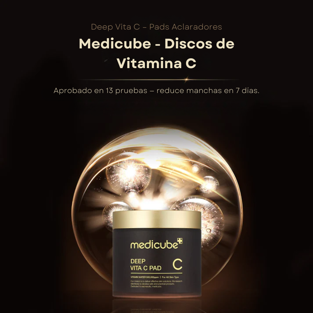 Discos Iluminadores con Vitamina C