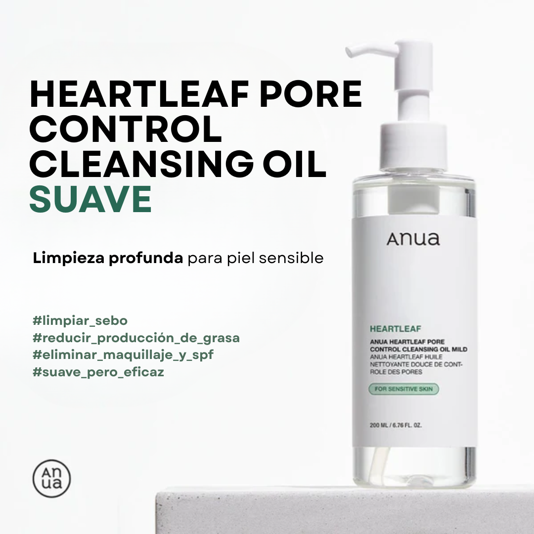 Aceite Limpiador Suave de Poros Heartleaf