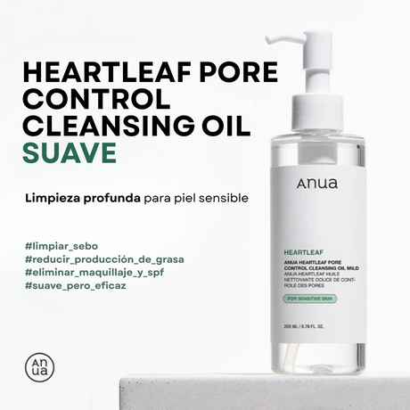 Aceite Limpiador Suave de Poros Heartleaf