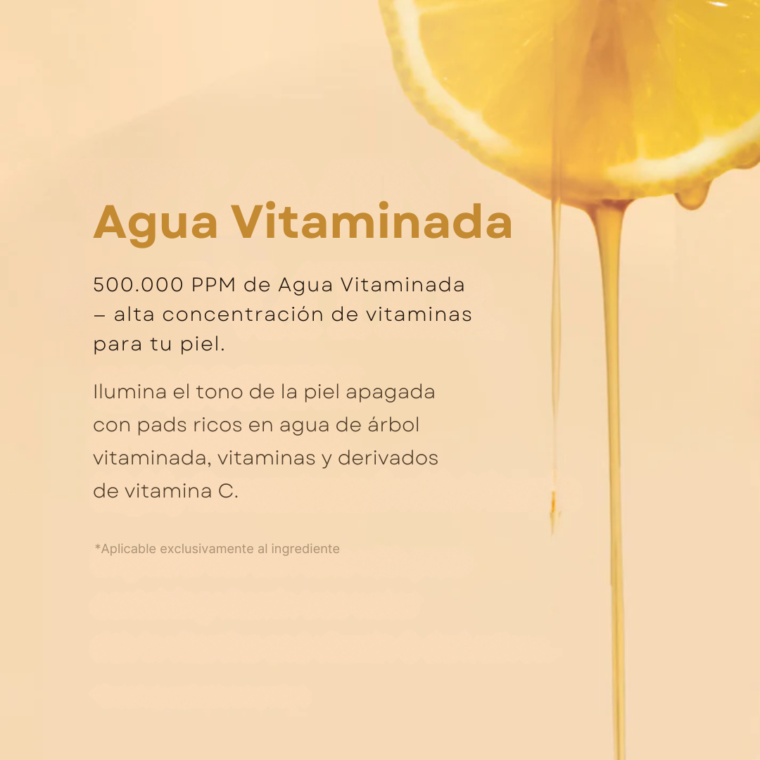 Discos Iluminadores con Vitamina C