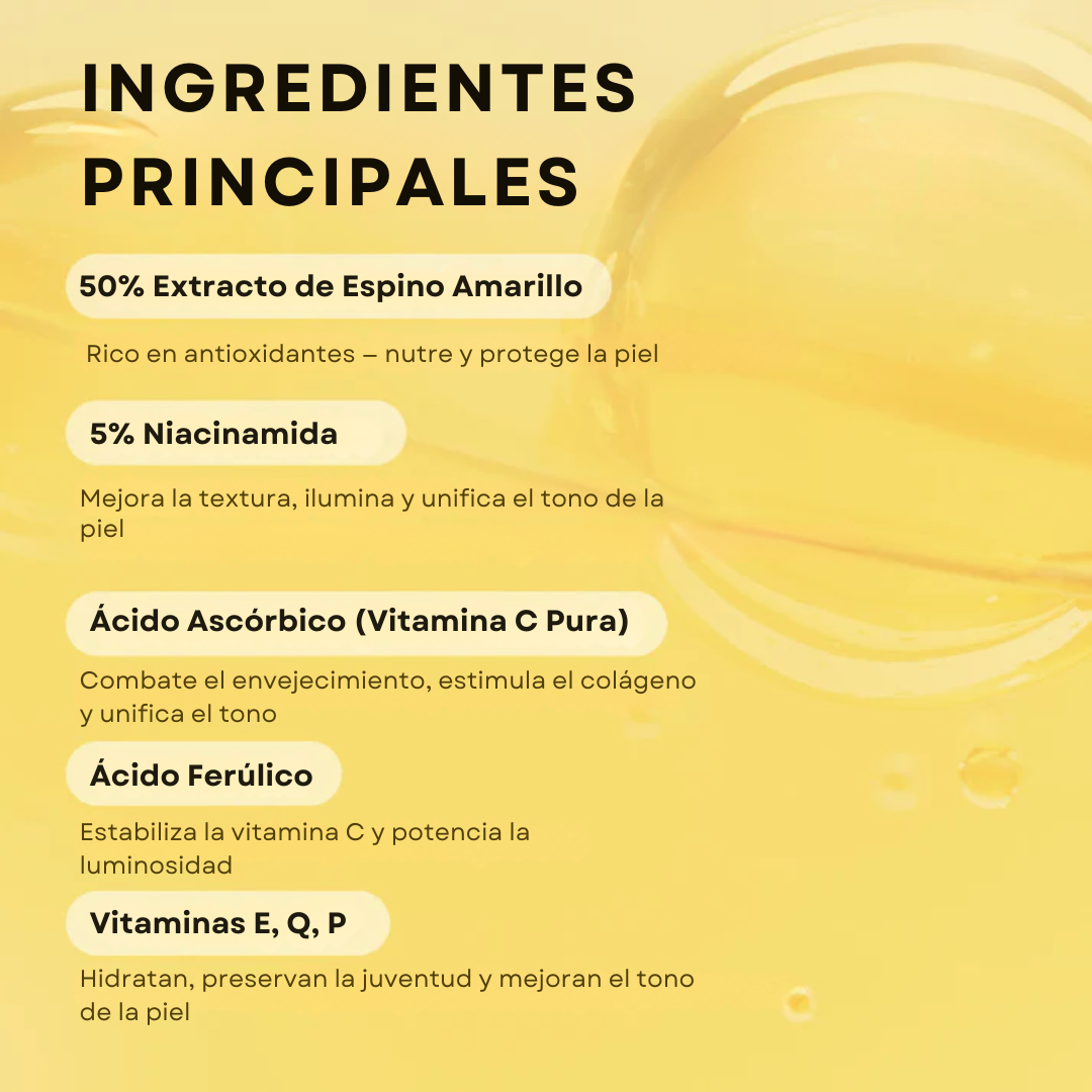 Crema de Vitamina C en Cápsulas