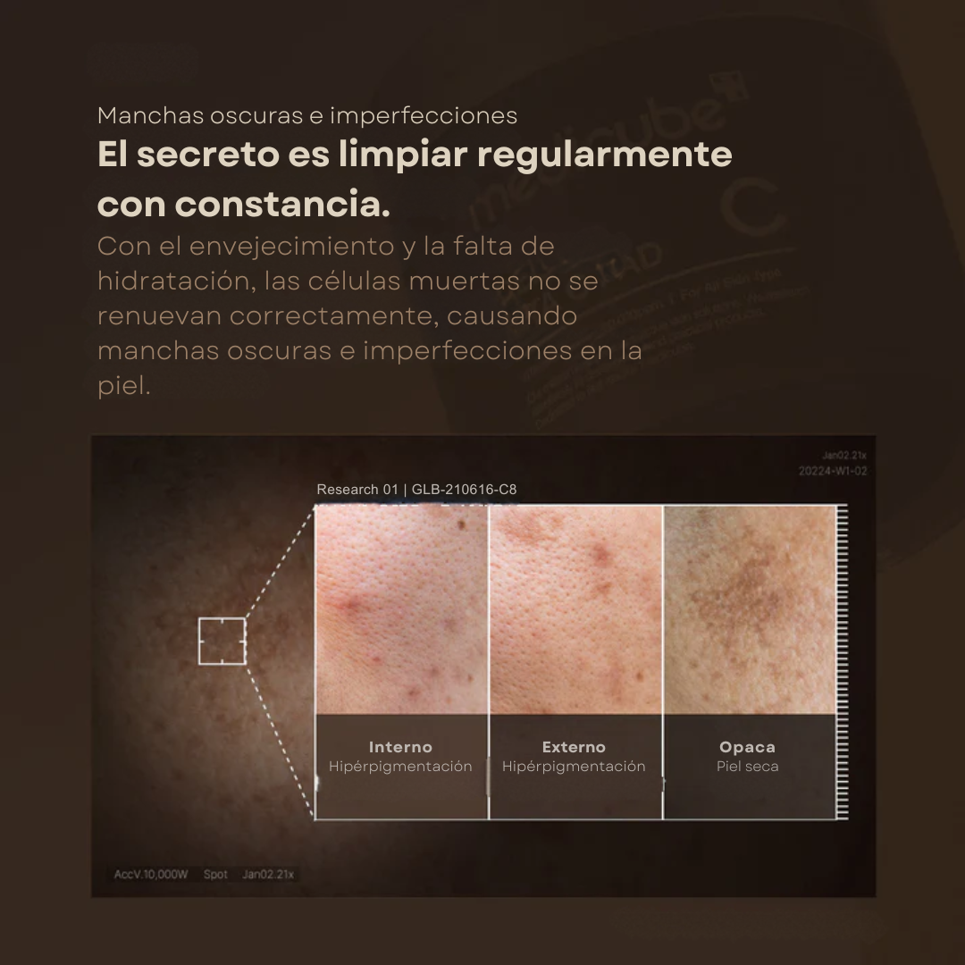 Discos Iluminadores con Vitamina C