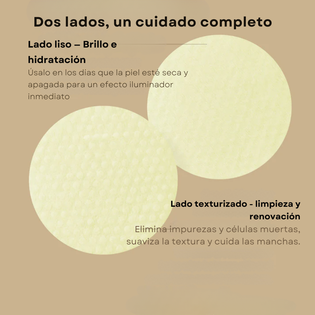 Discos Iluminadores con Vitamina C