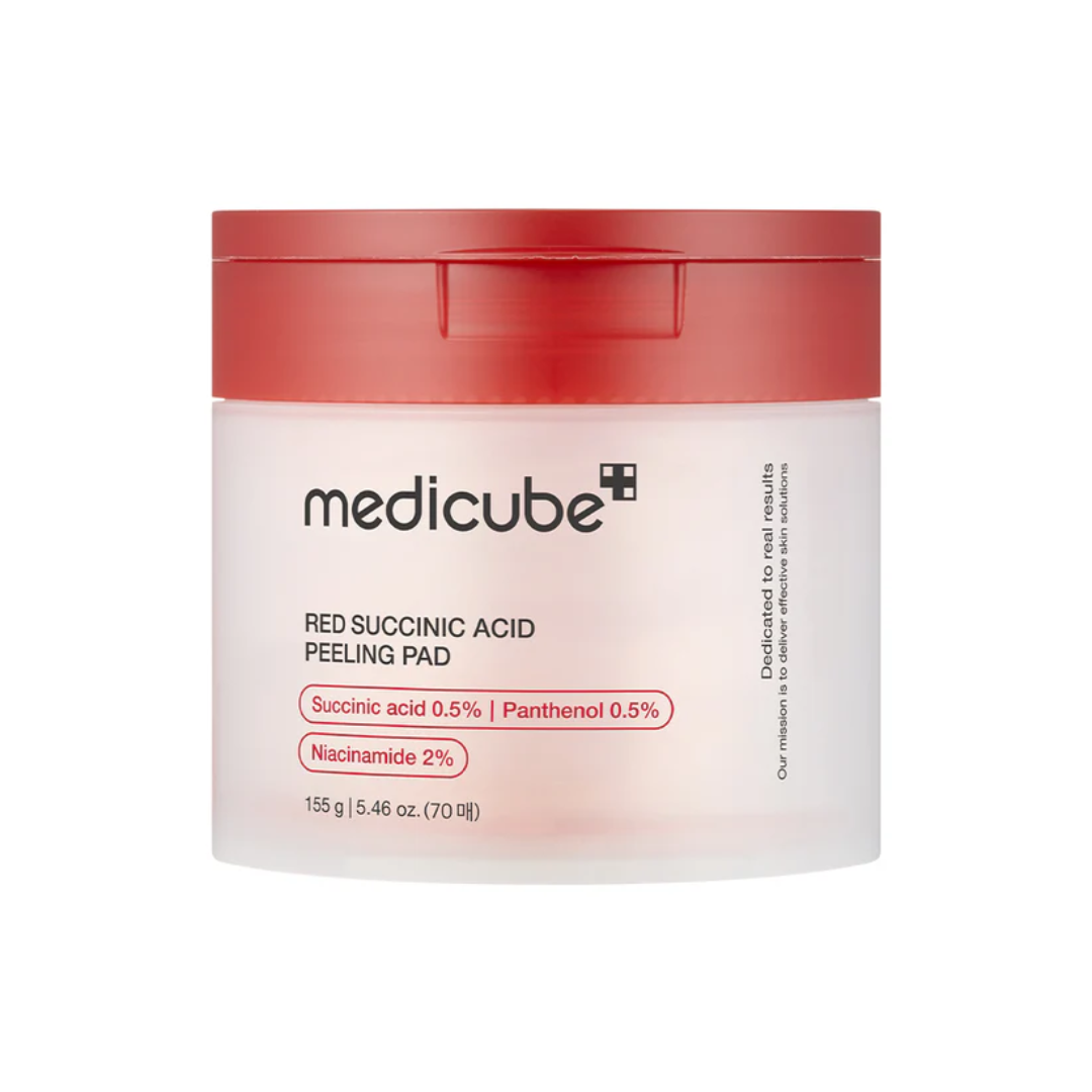 Red Succinic Acid Panthenol Pads