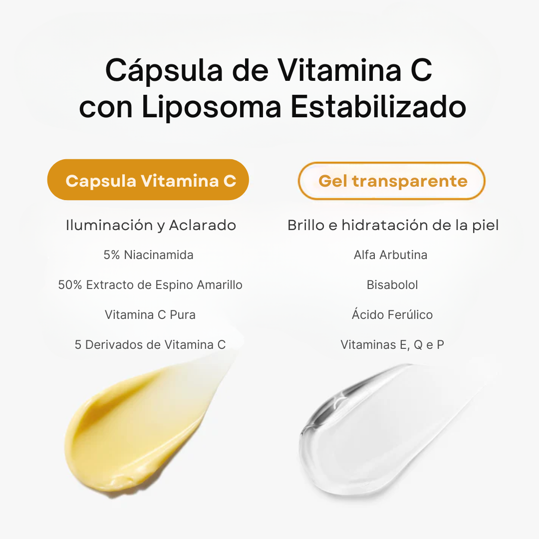 Crema de Vitamina C en Cápsulas